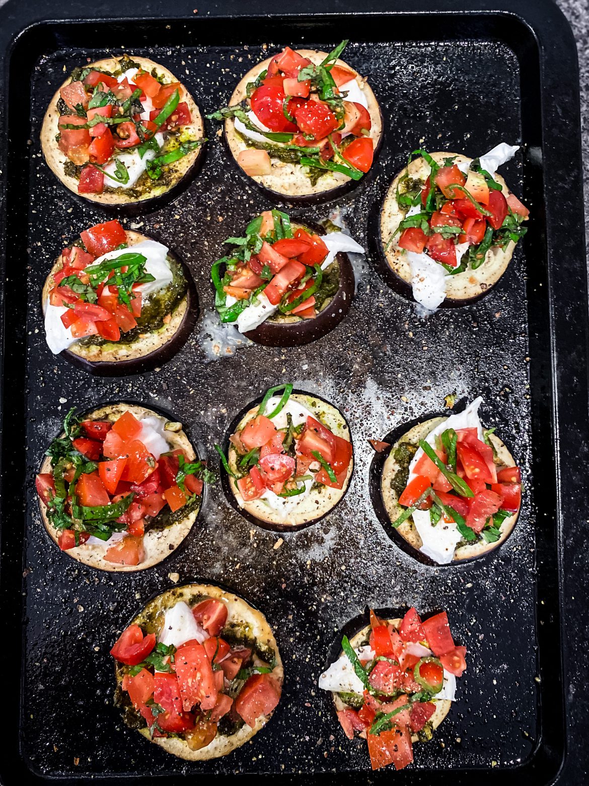 Baked Caprese Salad